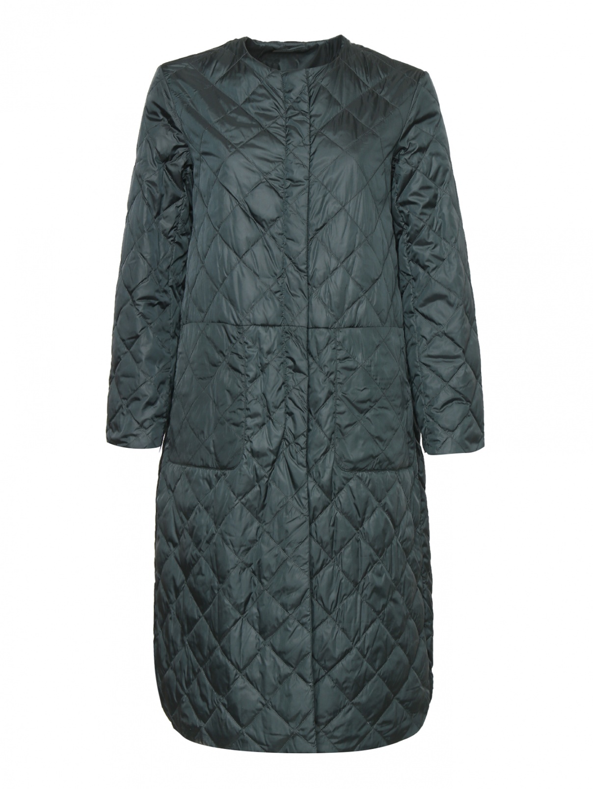 Макс Мара стеганое пальто модель 64945519 Extra warm